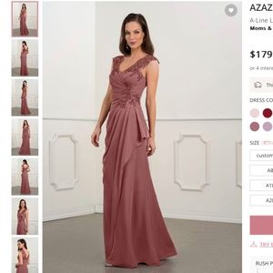 Azazie Mother of the Bride/Groom Dress Dusty Rose